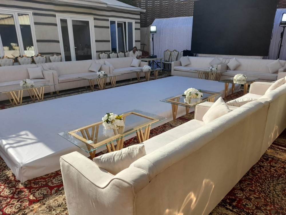 Moroccan sofas, wool and leather - 11