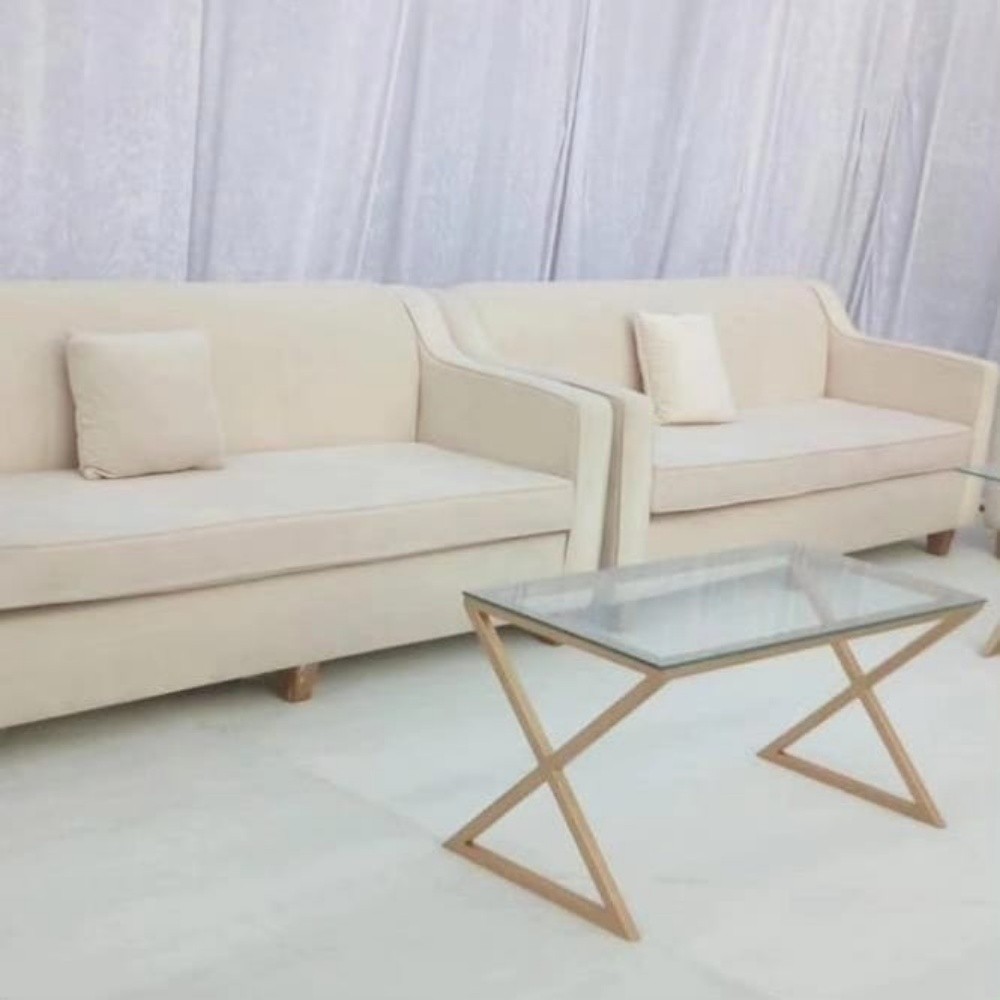 Moroccan sofas, wool and leather - 7