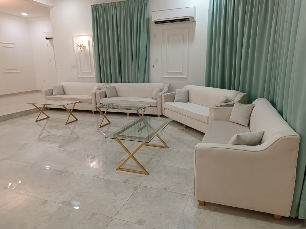 Moroccan sofas, wool and leather - 5