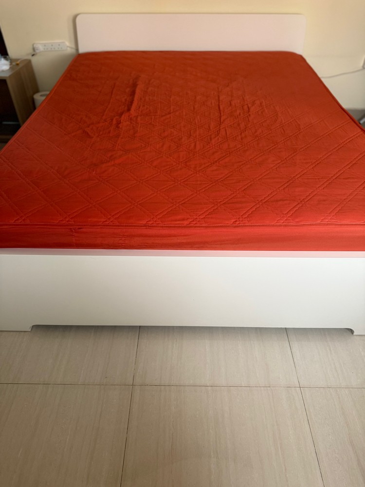 bed with mattress - 1