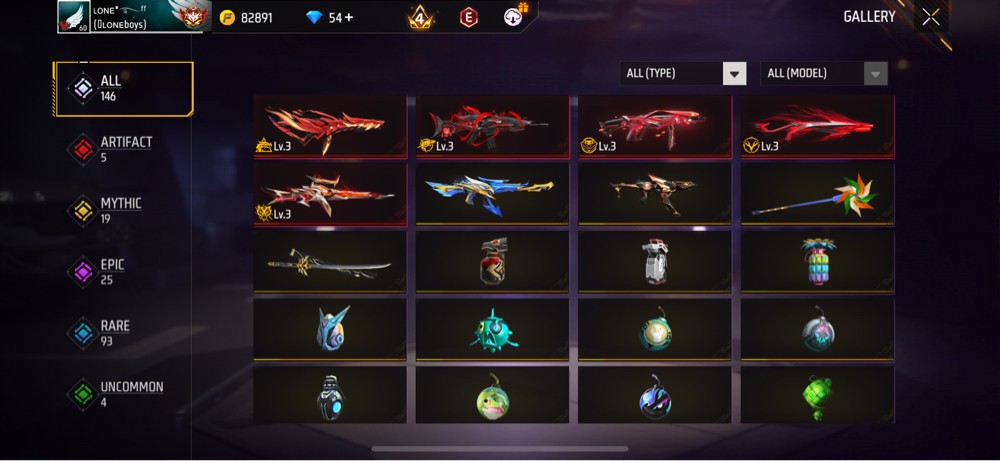 Free Fire Account  - 3