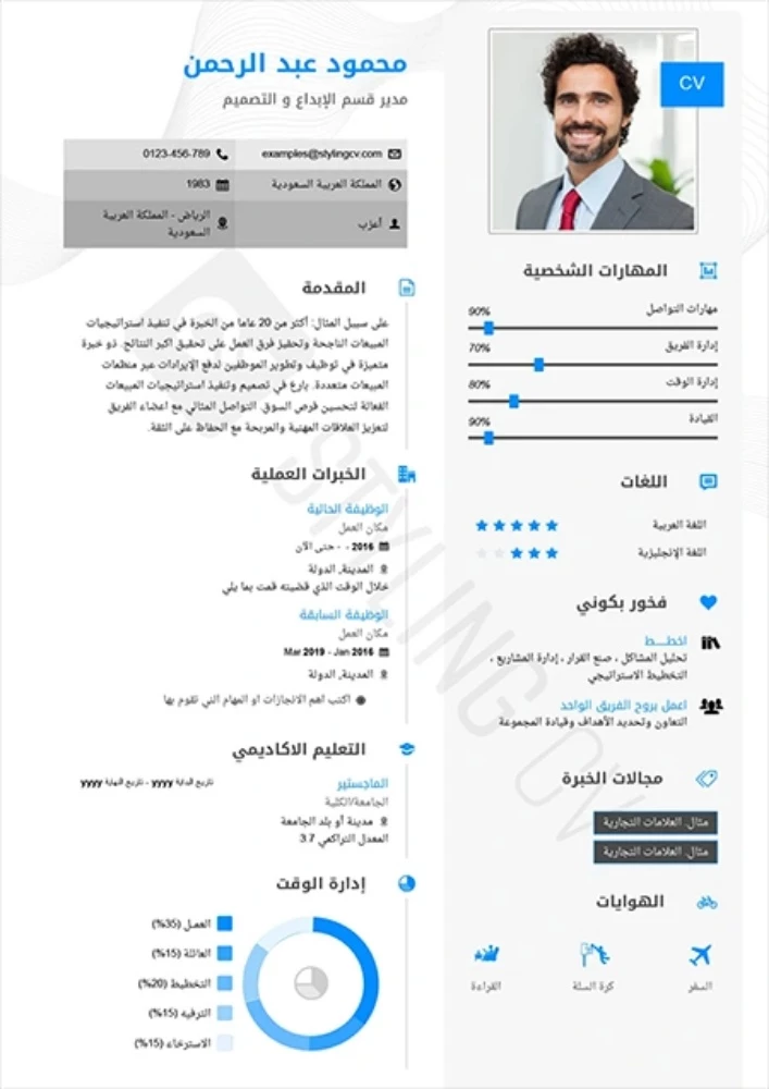 Professional CV Design - 1