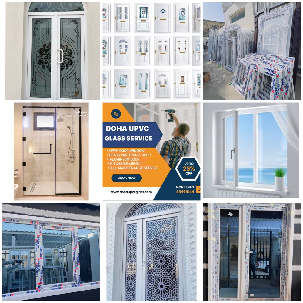 Upvc Door,Glass,Maintenance works - 18