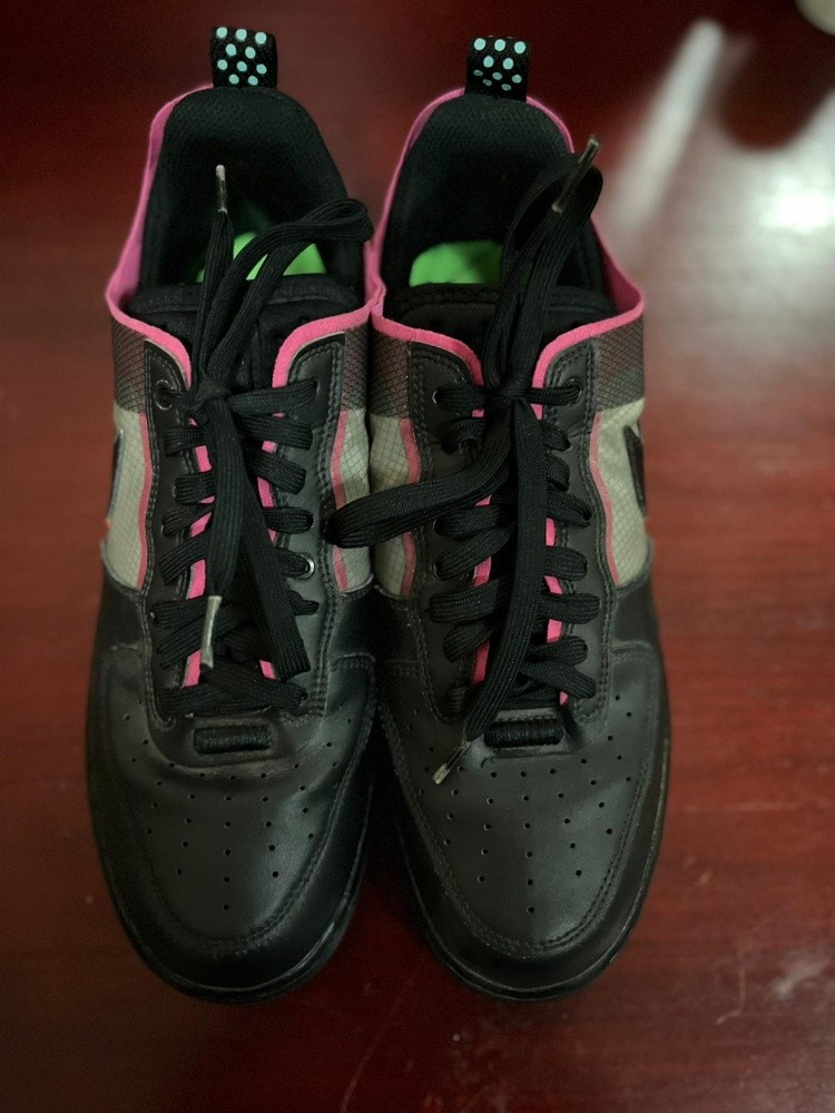 Air Force 1 React Black Pink - 2