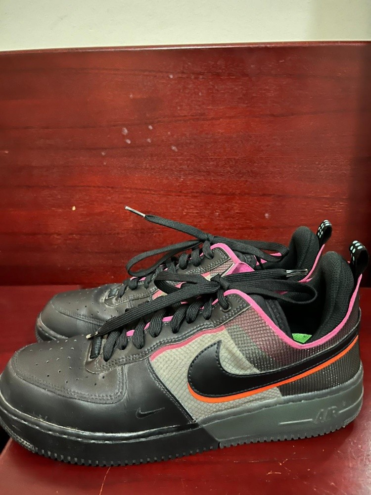 Air Force 1 React Black Pink - 1