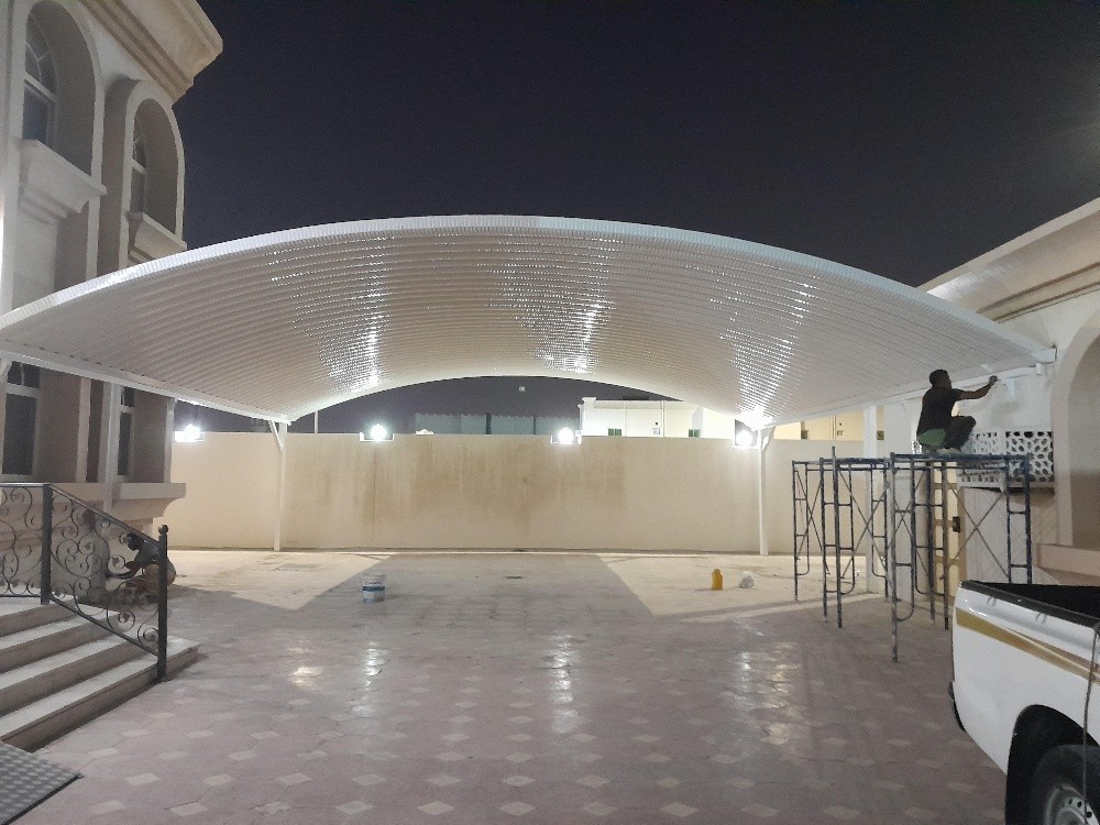 نقوم بجميع اعمال الحداده مظلات لل - 9