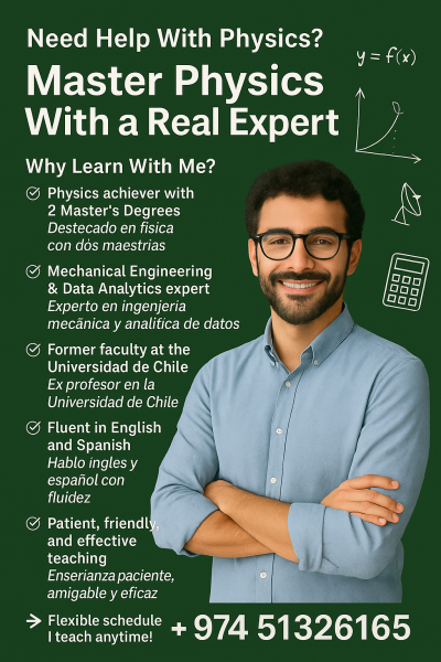 Physics Classes / Tutoring - 1