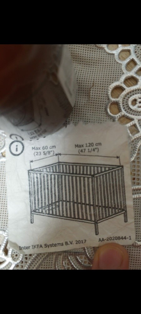 Wooden baby crib - 2