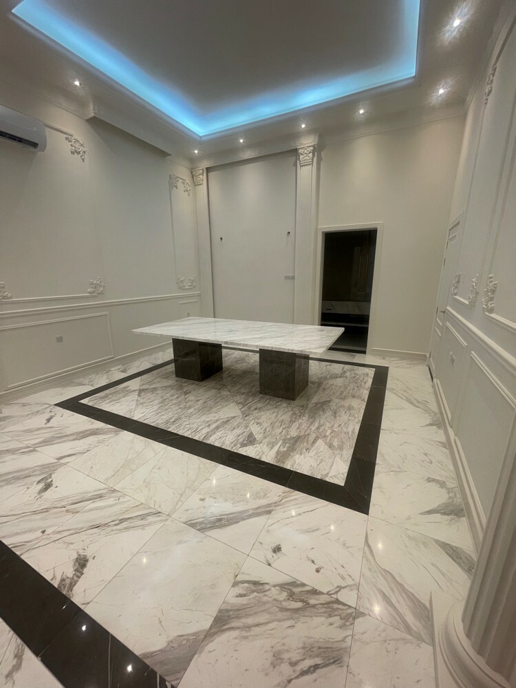 طاولات طعام وسطيه كامل رخام طبيعي - 3
