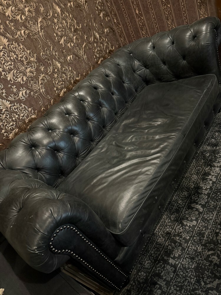 leather couch - 1