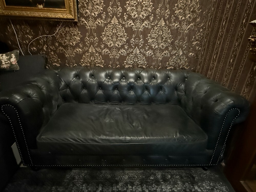 leather couch - 2