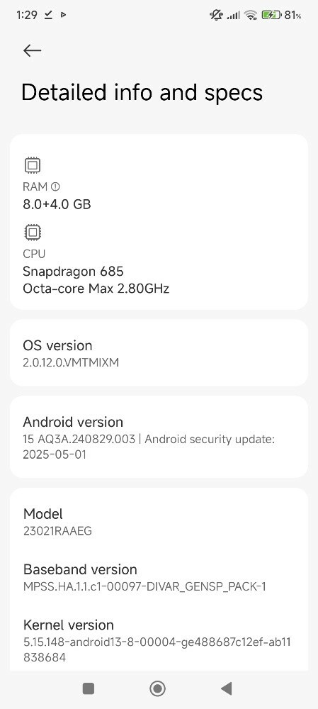 Urgent sale Redmi note 12 - 2