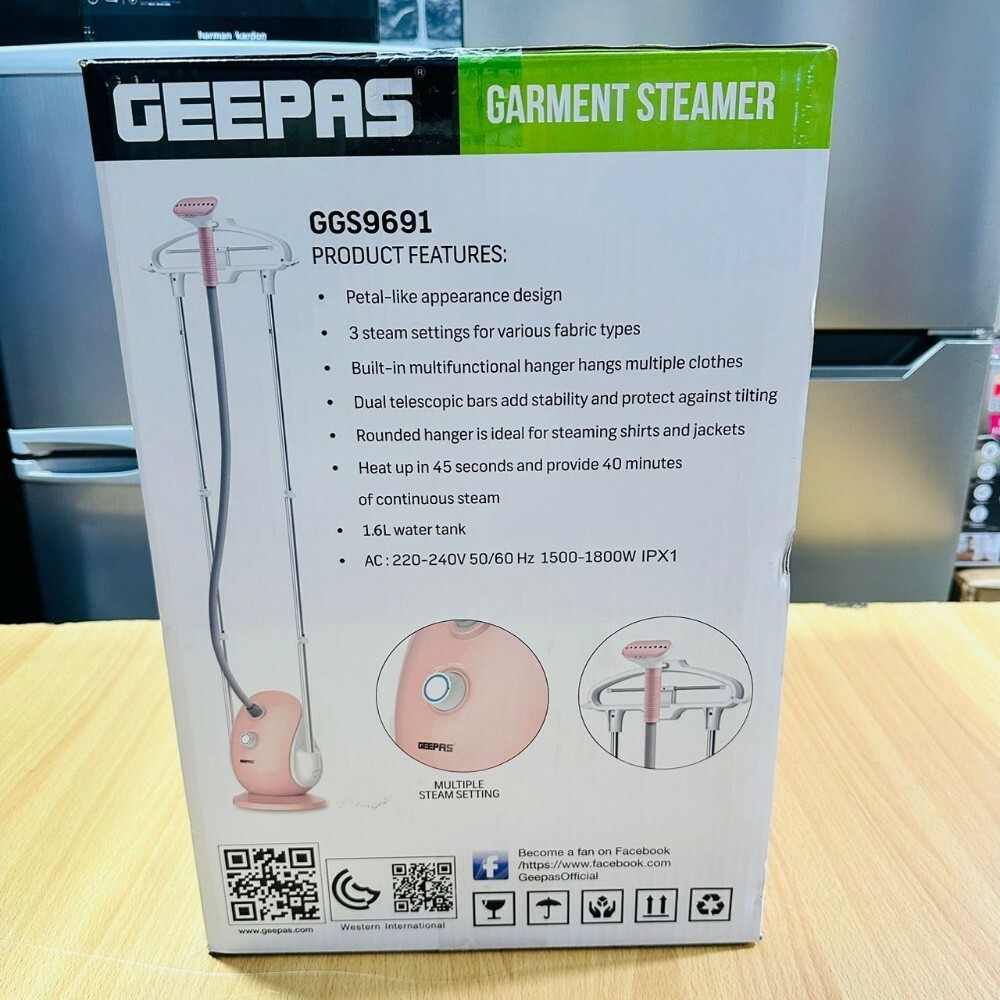 geepas garment steamer brand new - 1