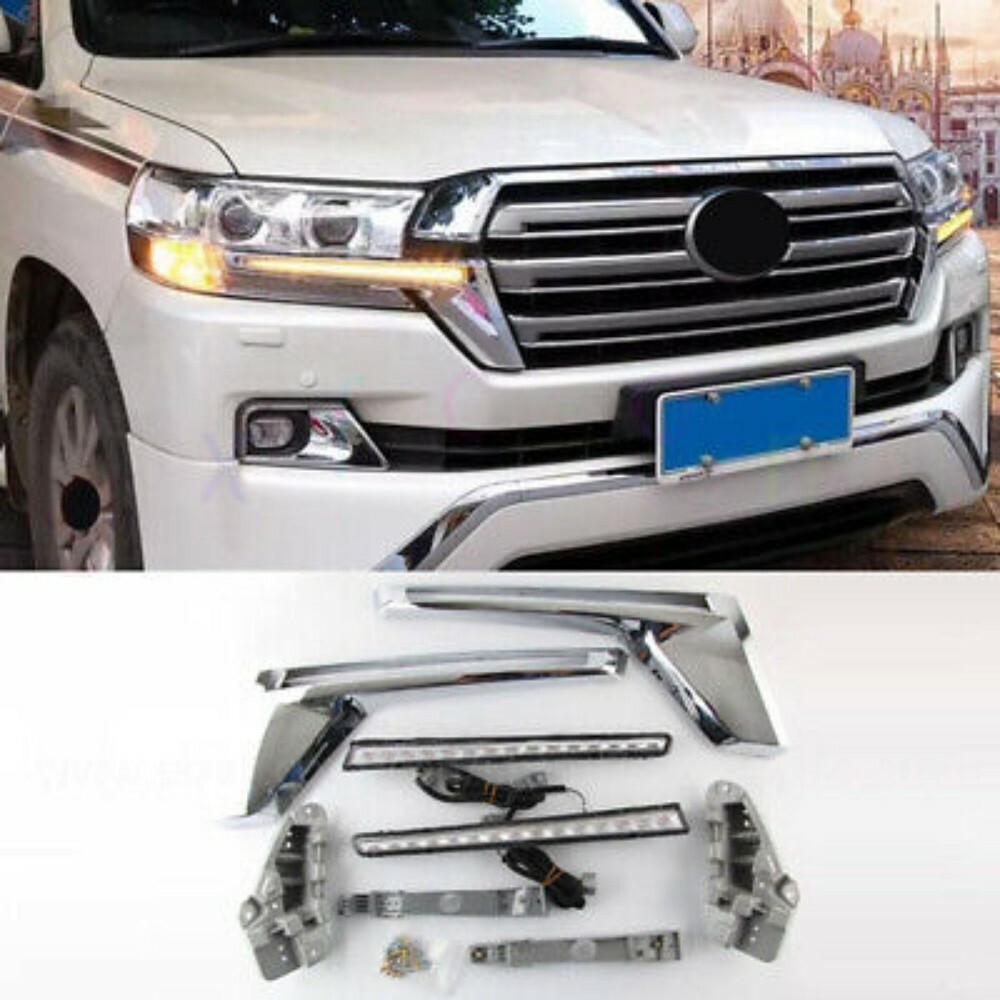 GRILL CHROME LIGHT LAND CRUISER - 1