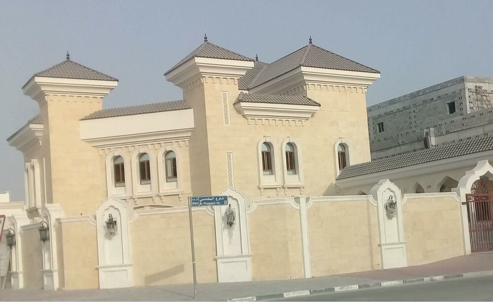 منارة قصر توريد وتركيب حجر طبيعي - 2