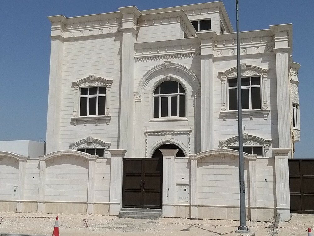 منارة قصر توريد وتركيب حجر طبيعي - 6