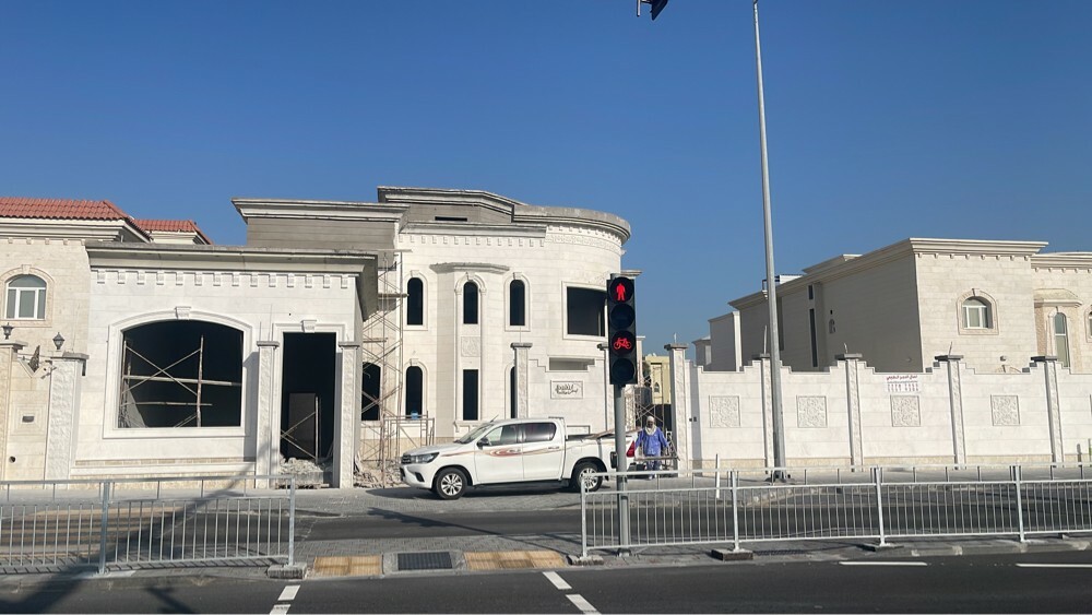 منارة قصر توريد وتركيب حجر طبيعي - 14