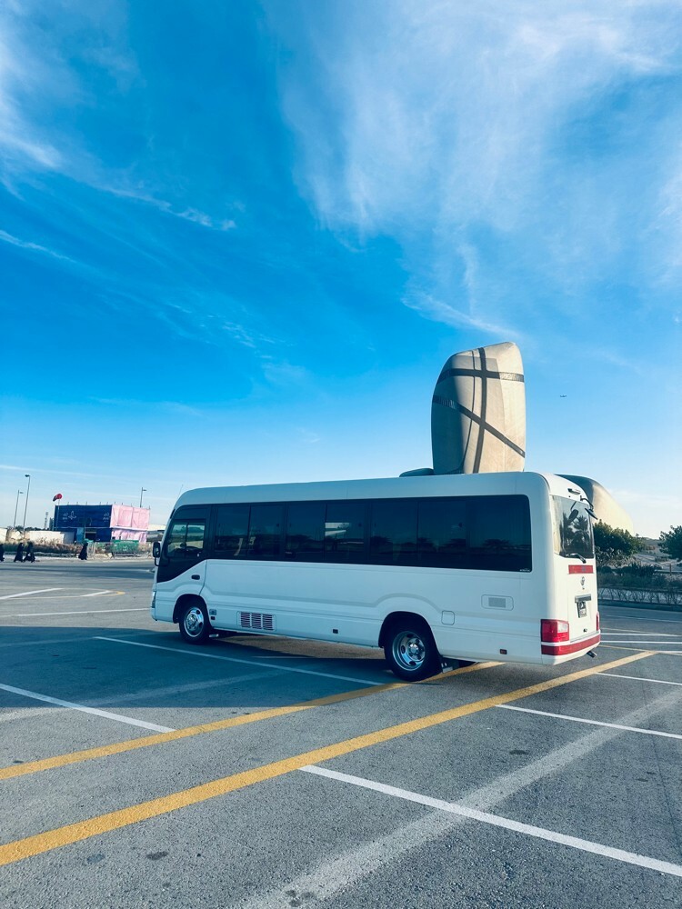 Toyota coaster for rent  - 4