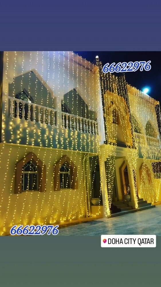 Arabian wedding lighting qatar - 4