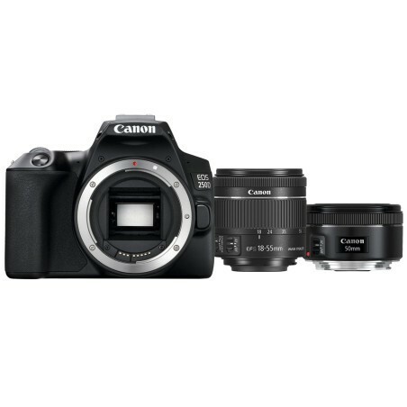 Canon 250D + Kit lens +prime lens - 1