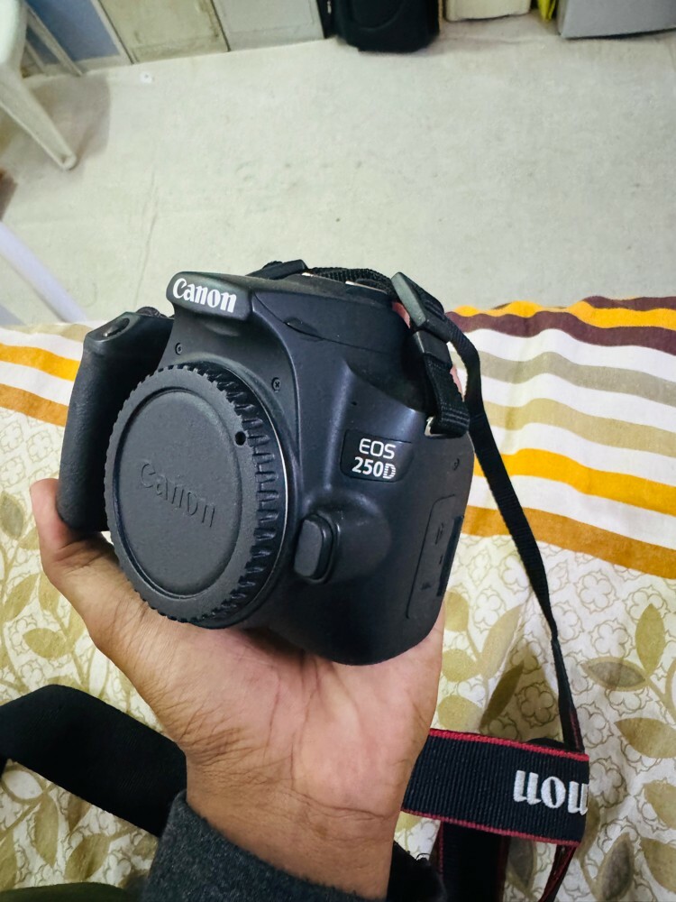 Canon 250D + Kit lens +prime lens - 2