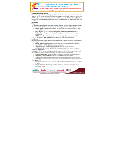 Chilled water system - 2
