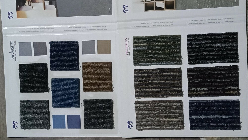 office tiles carpet - 6
