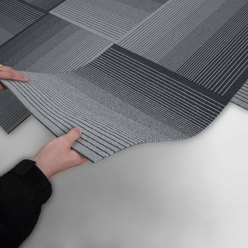 office tiles carpet - 1