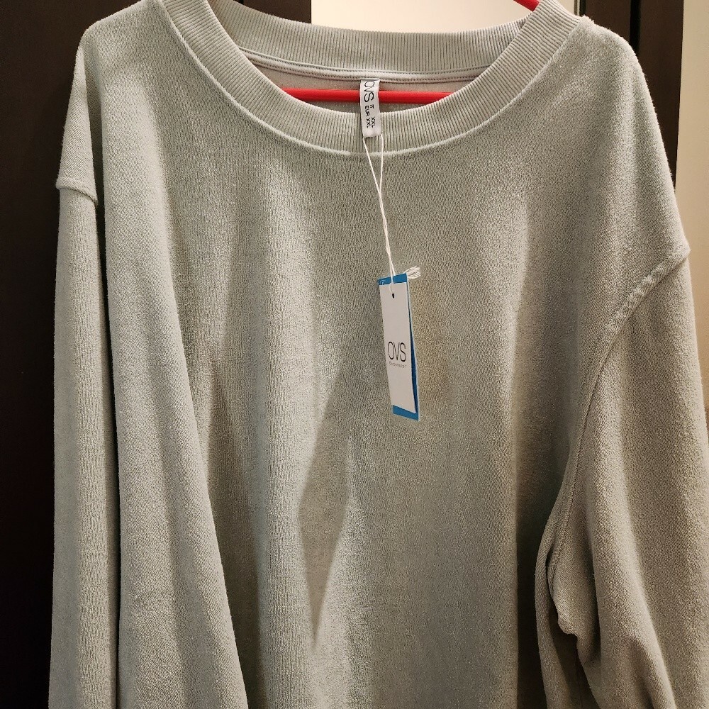 OVS grey cotton shirt - 1