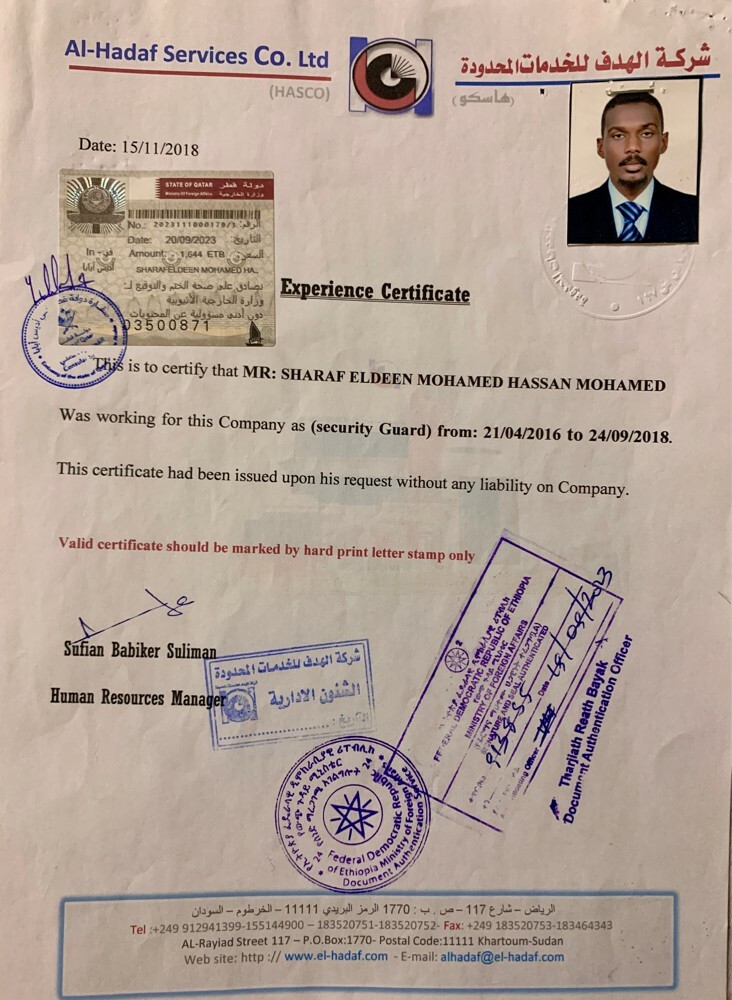 Sharafeldeen Mohamed - 5