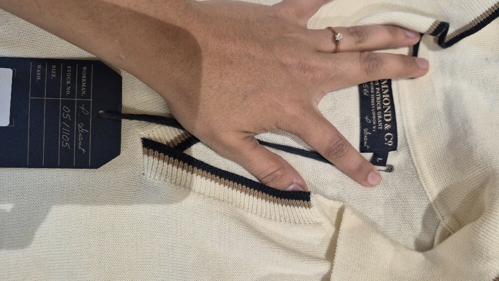 Hammond and co knitted polo - 1