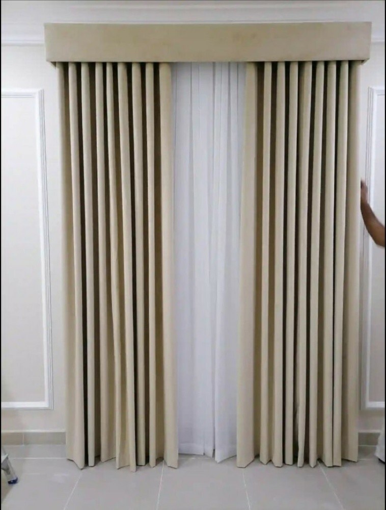 We make window curtains. - 2