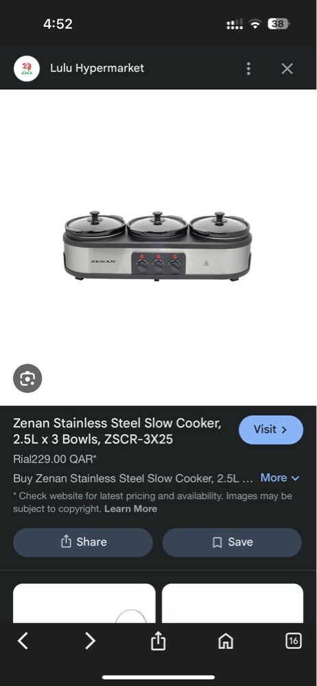 slow cooker triple - 1