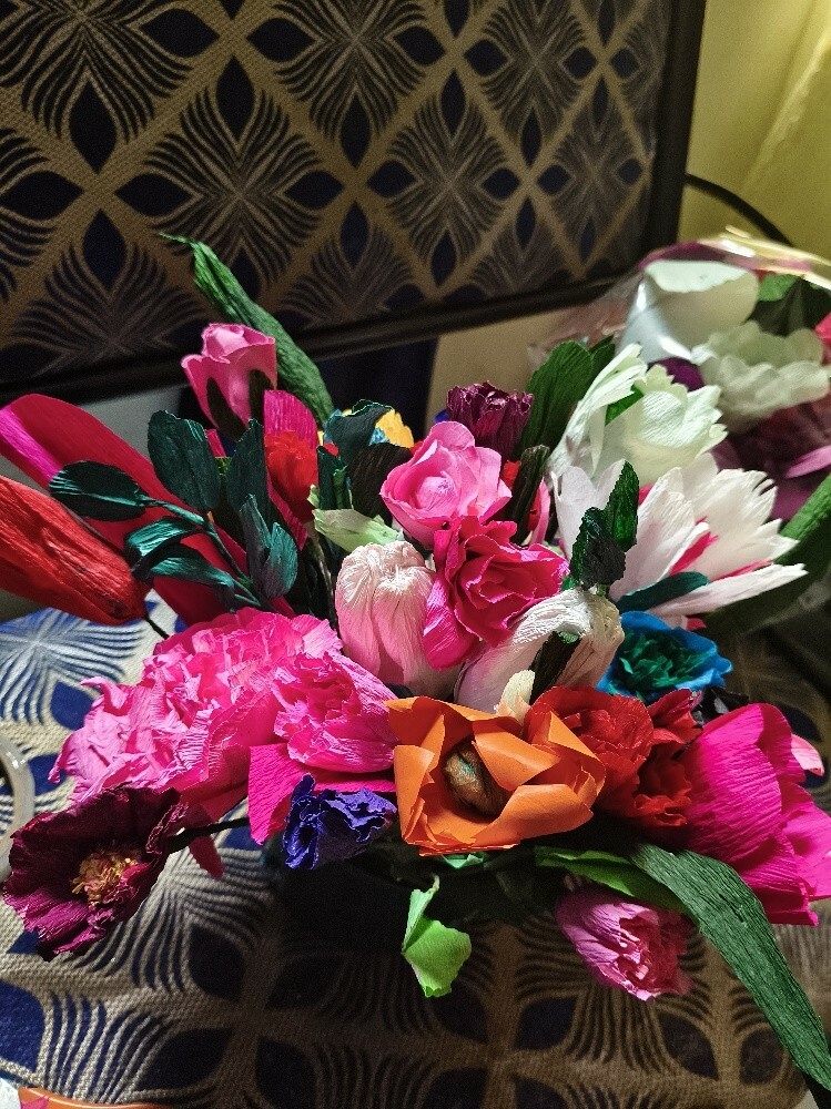 Crepe Bouquets - 4