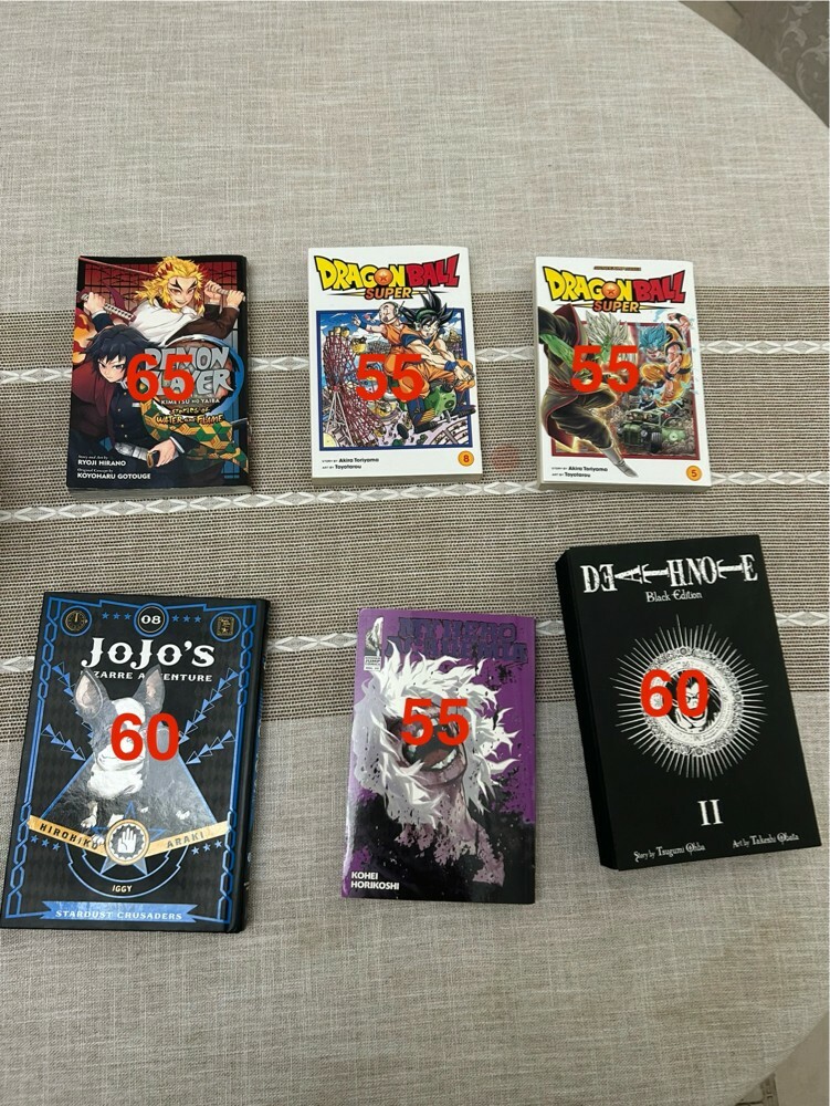 manga books - 1