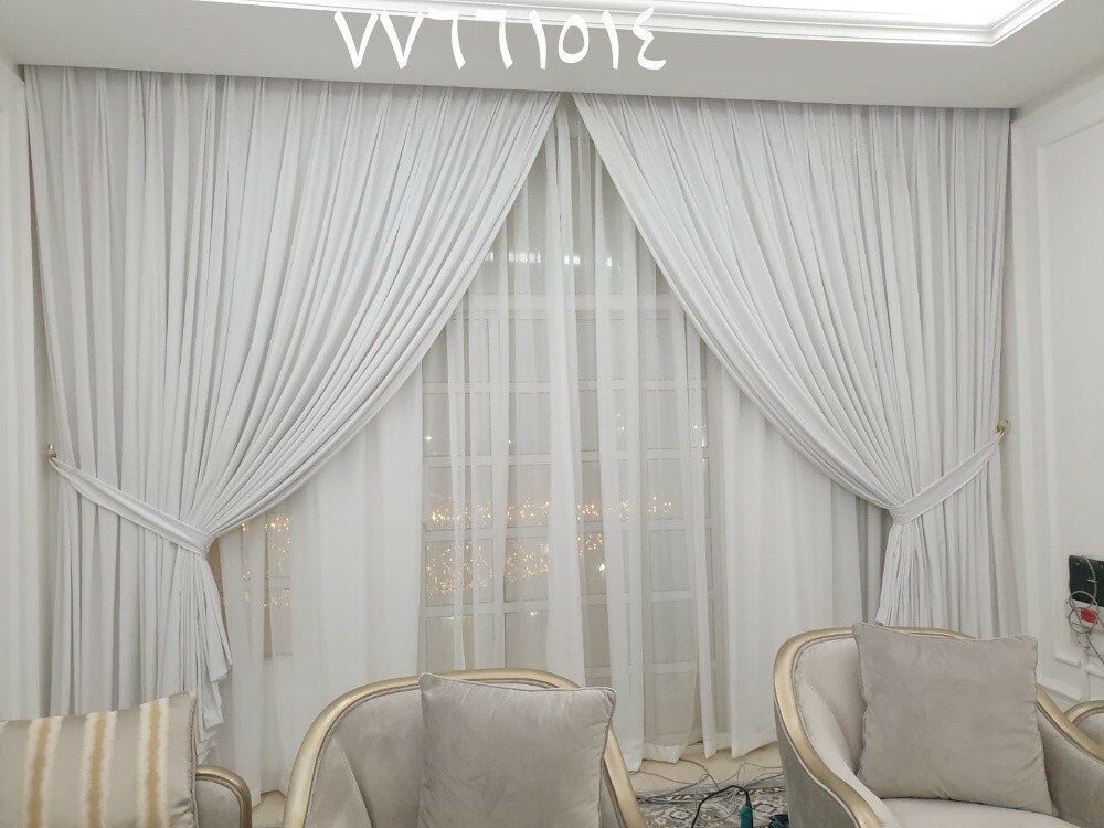 curtain wall paper carpet - 4