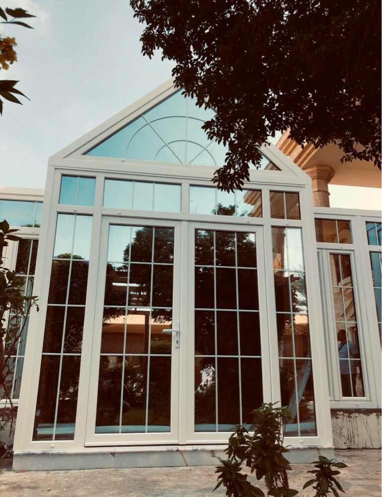 UPVC aluminum stell wood glass - 8