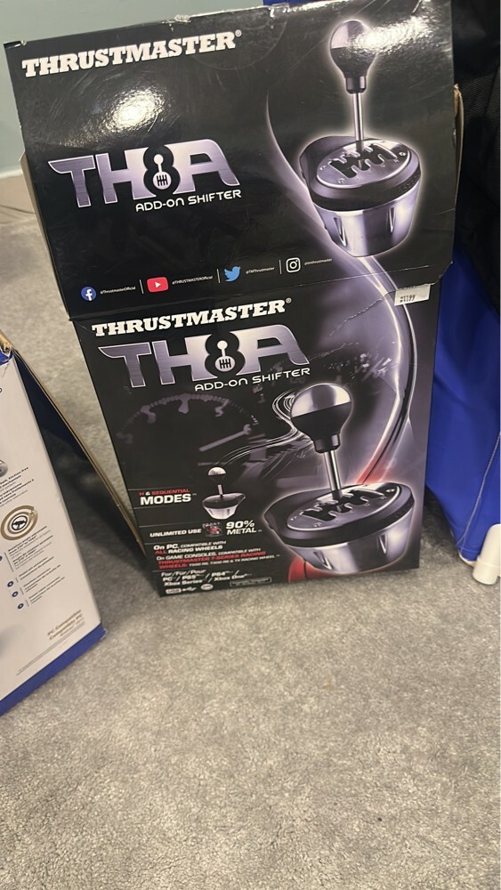 PS5 steering wheel+pedals+gear - 3
