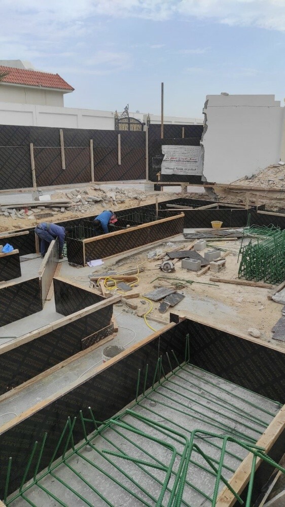 construction new  majlis  making - 2