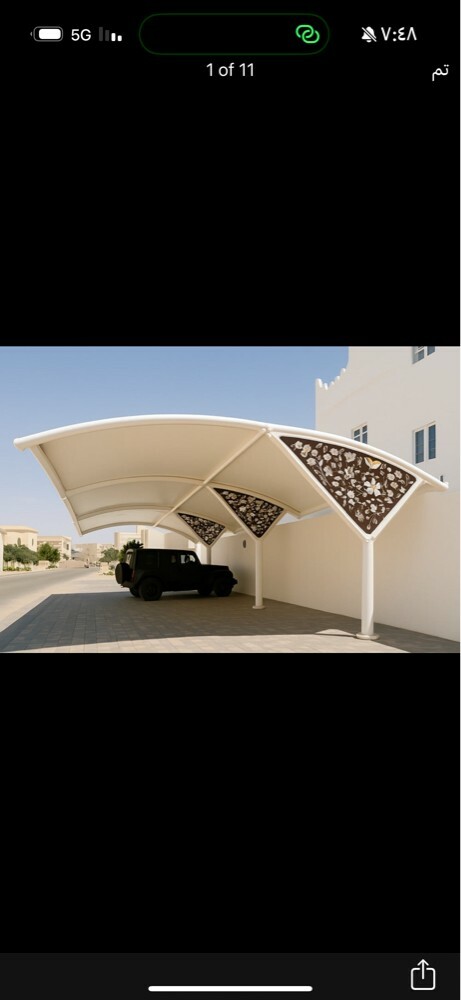 مطلوب عمل مظله سيارات بي في سي - 4