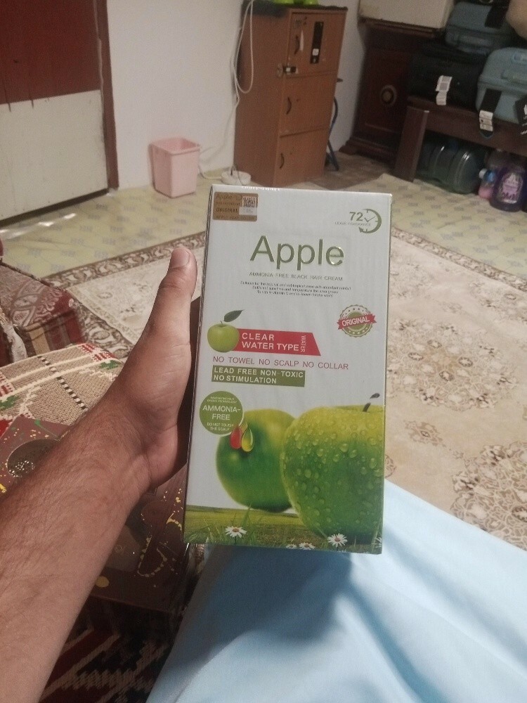Apple hair colour . - 1