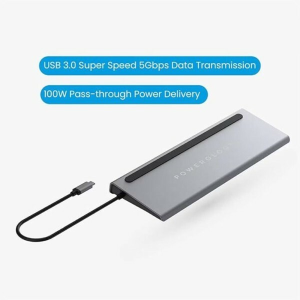Powerology 11 in 1 USB-C Hub 100W - 3