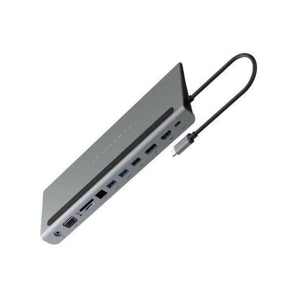 Powerology 11 in 1 USB-C Hub 100W - 1