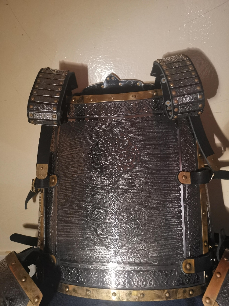Islamic stain steel armour - 5