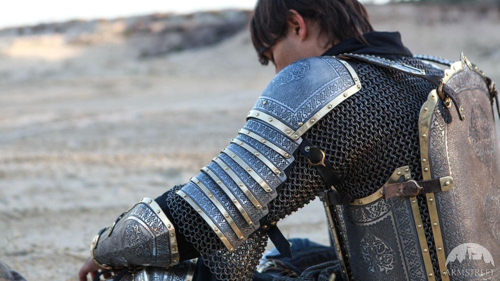 Islamic stain steel armour - 2