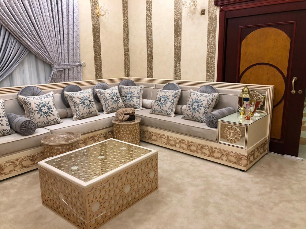 تفصيل وتنجيد كنب وستائر  - 11