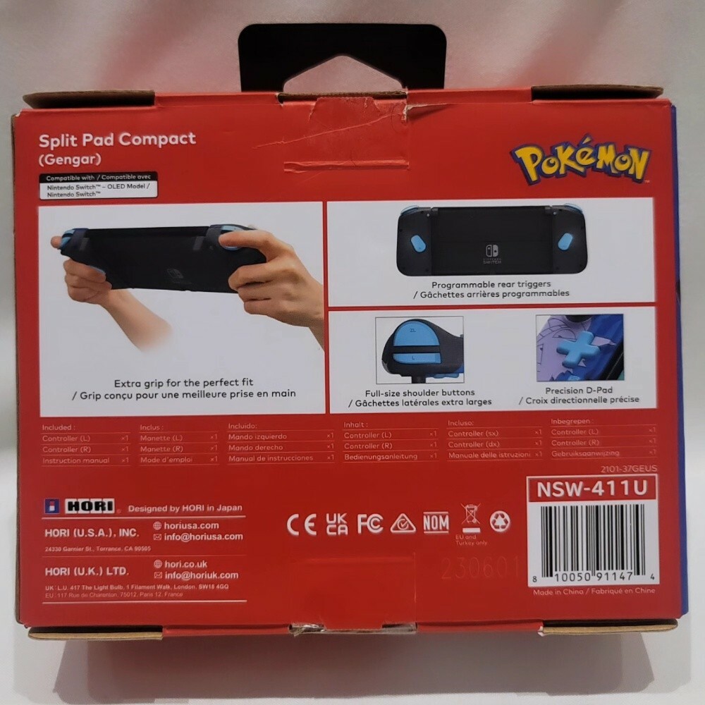 Switch Split Pad Compact Pokemon - 2