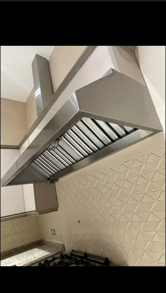 stainless steel kitchen hood only - 12