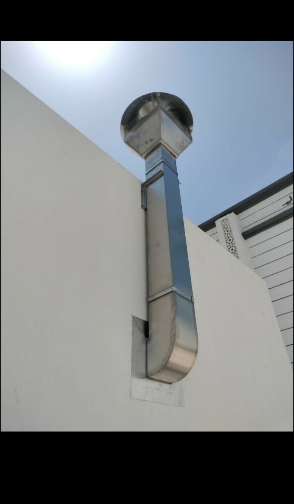 stainless steel kitchen hood only - 2