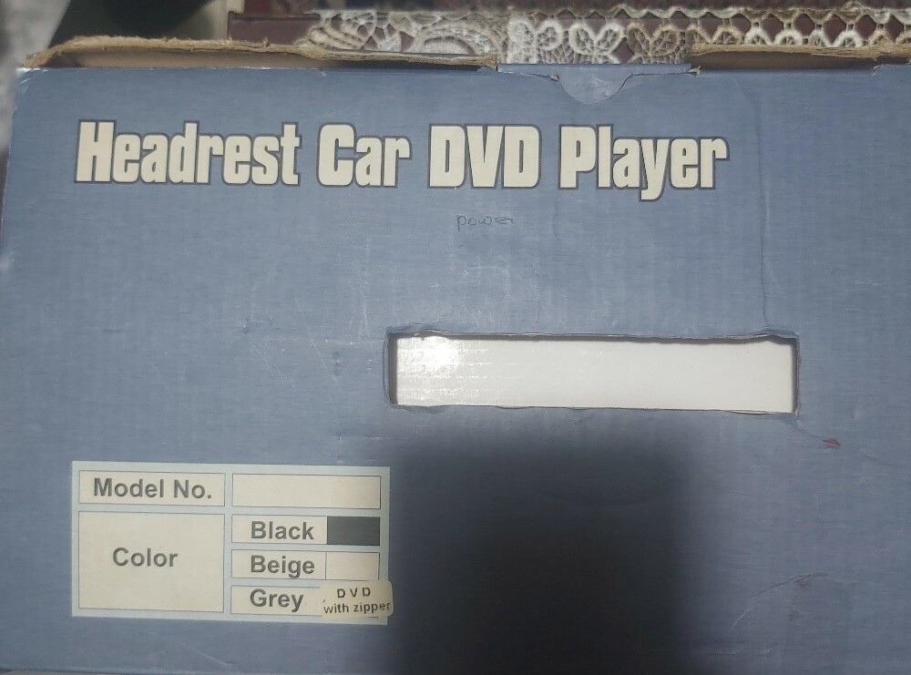 car dvd top chair mount - 7